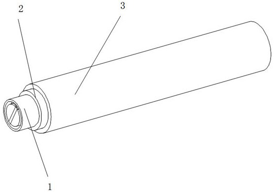 A special cable for flexible d-type communication power supply