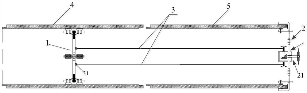 Pipeline socket butt joint device