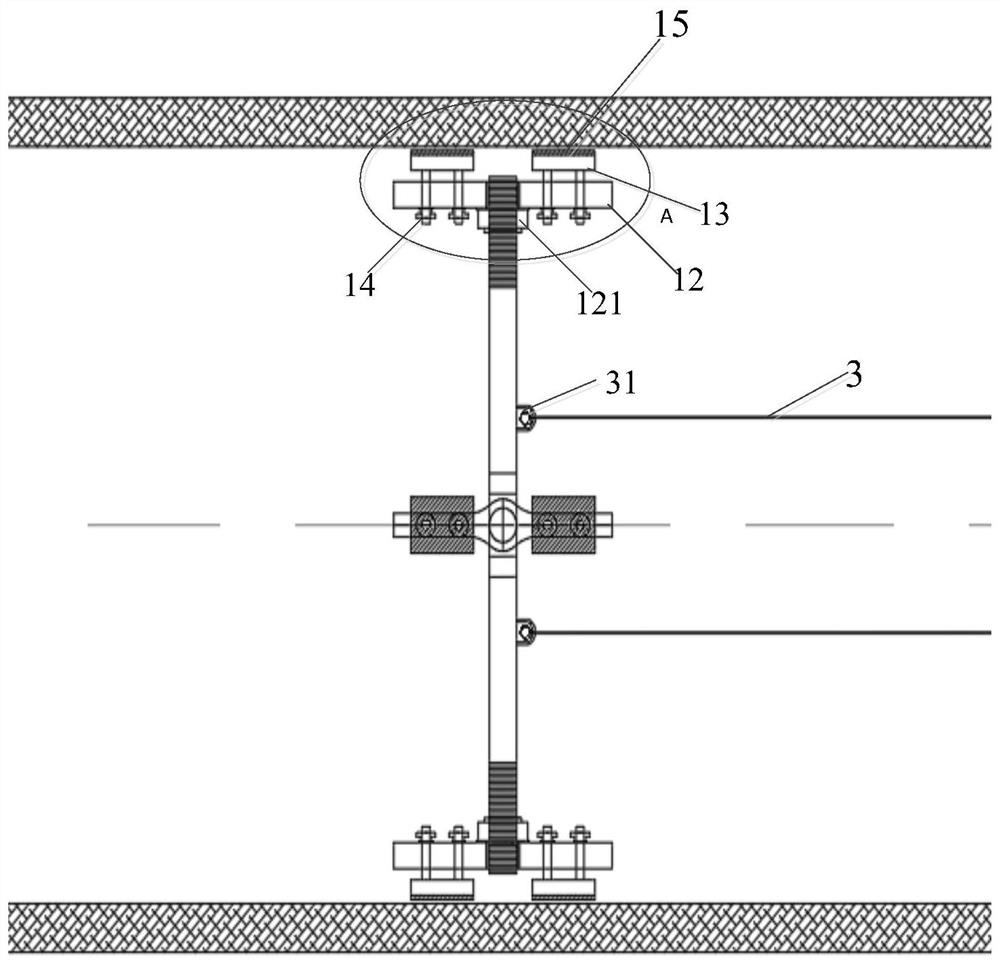 Pipeline socket butt joint device