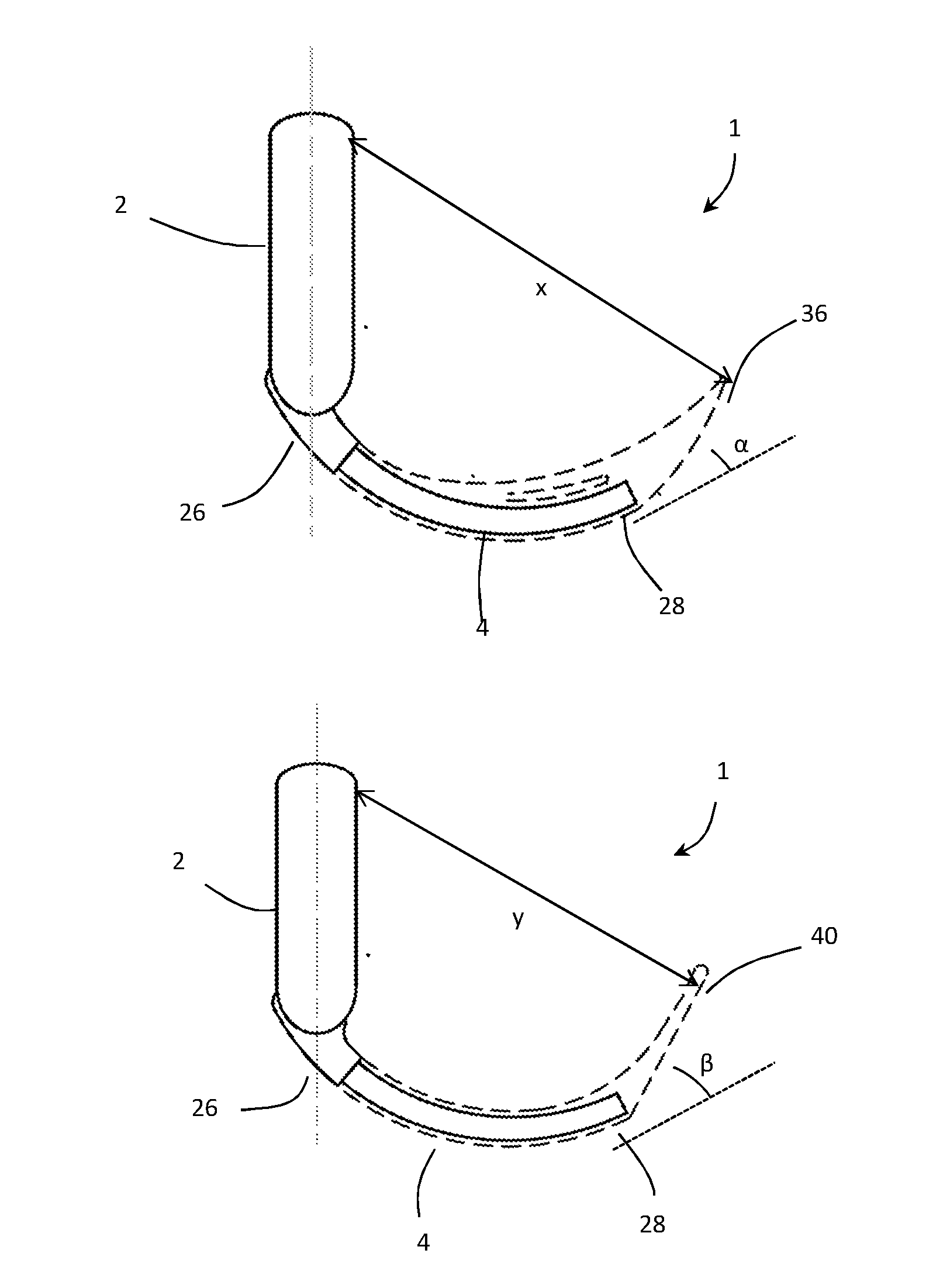 Laryngoscope and laryngoscope blades