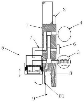 A vehicle escape window module convenient for quality inspection and using method thereof