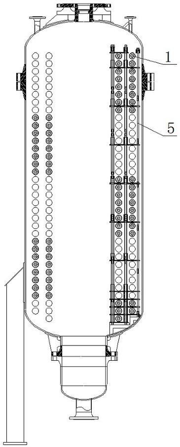 A filter clear liquid universal connecting pipe assembly and filter