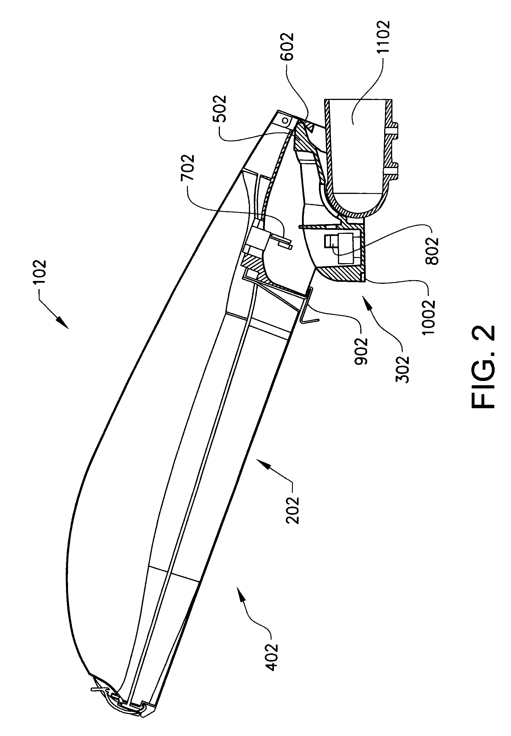 Easily mountable lighting luminaire with fitting arrangement