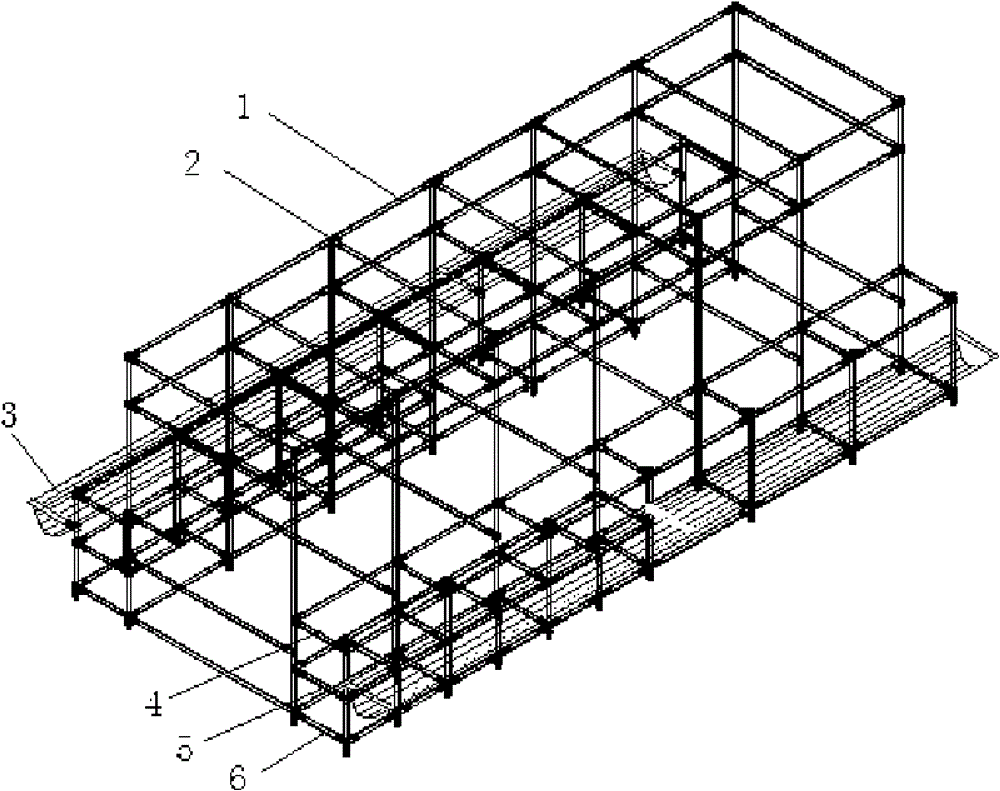 Wire harness workbench for assembling passenger car