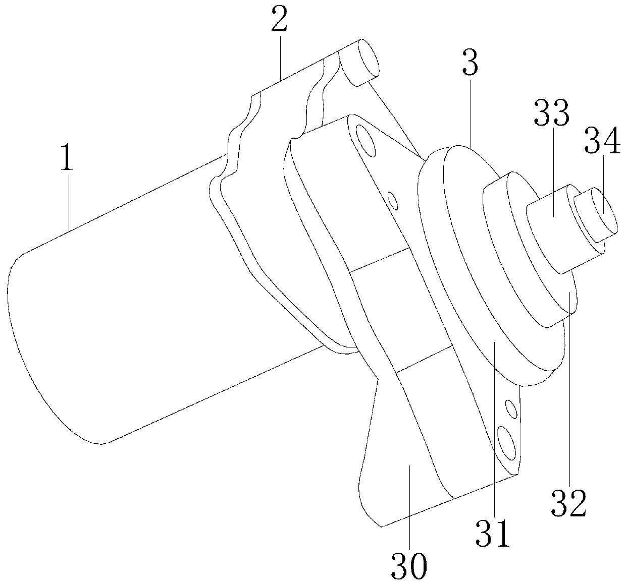 Motor system for reducing load transmission smoothness through power supply change control