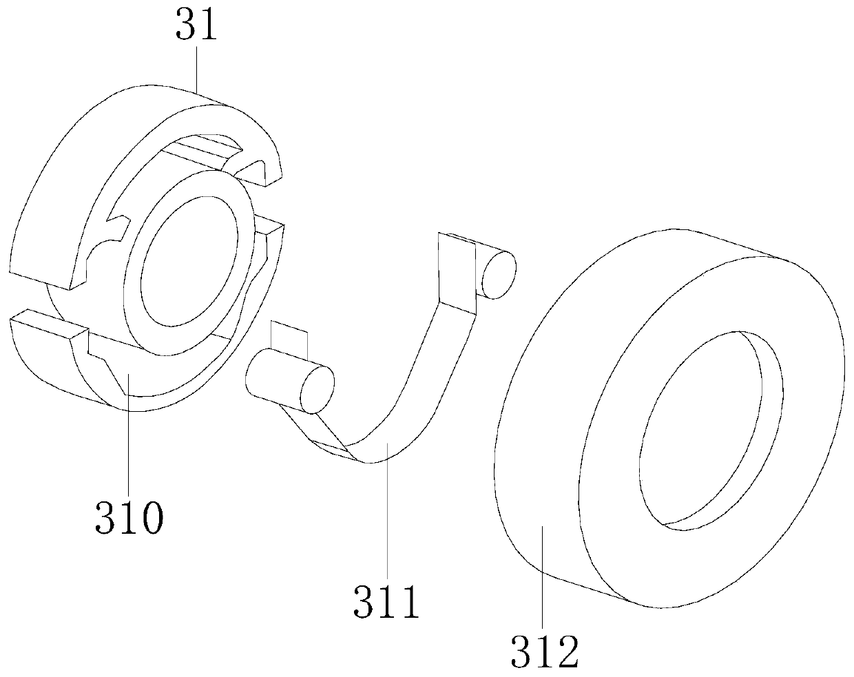 Motor system for reducing load transmission smoothness through power supply change control