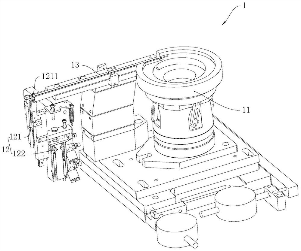 Opposite jacking type winding spot welding device