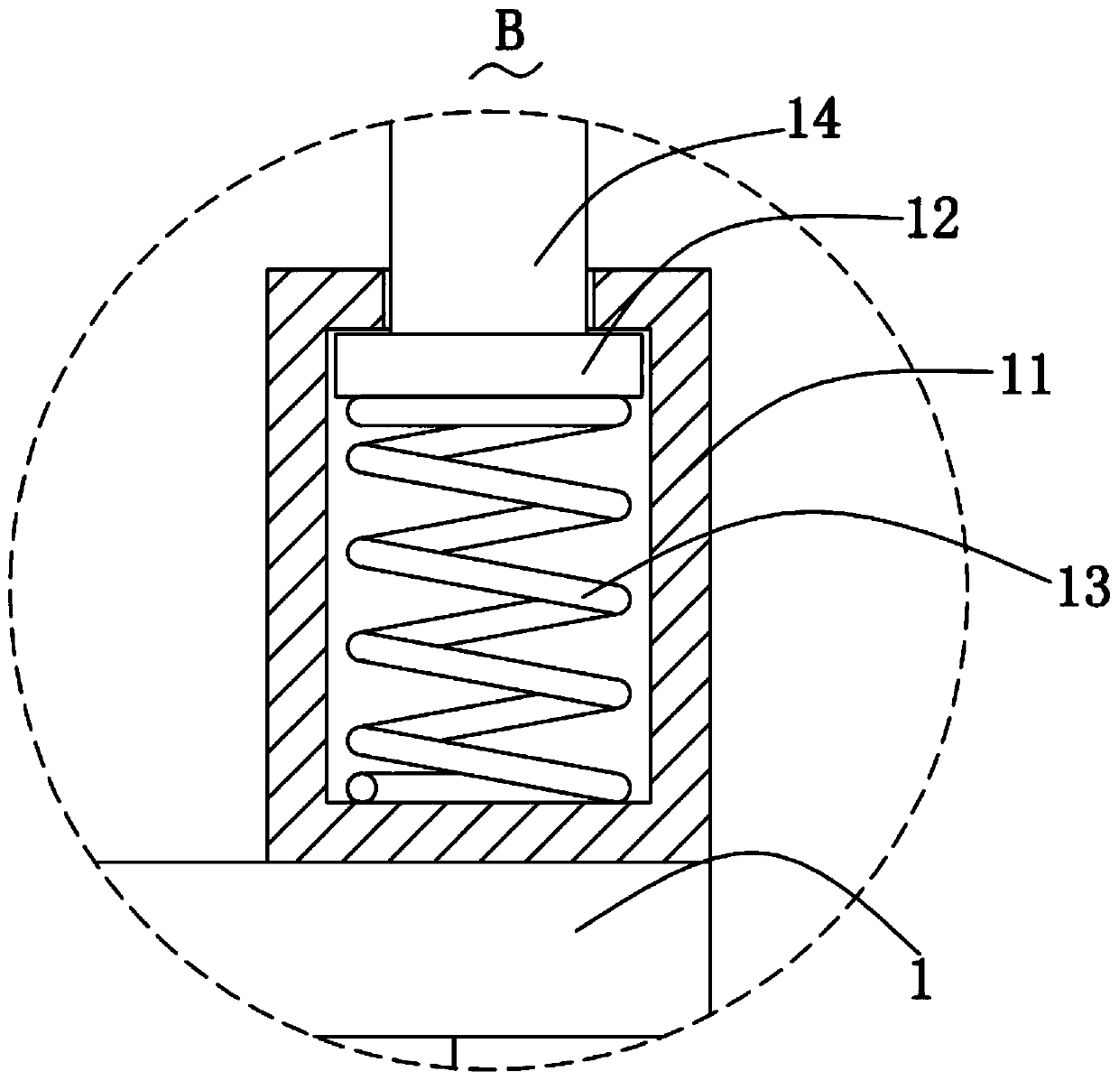 Cam type rotary betel nut sorting device