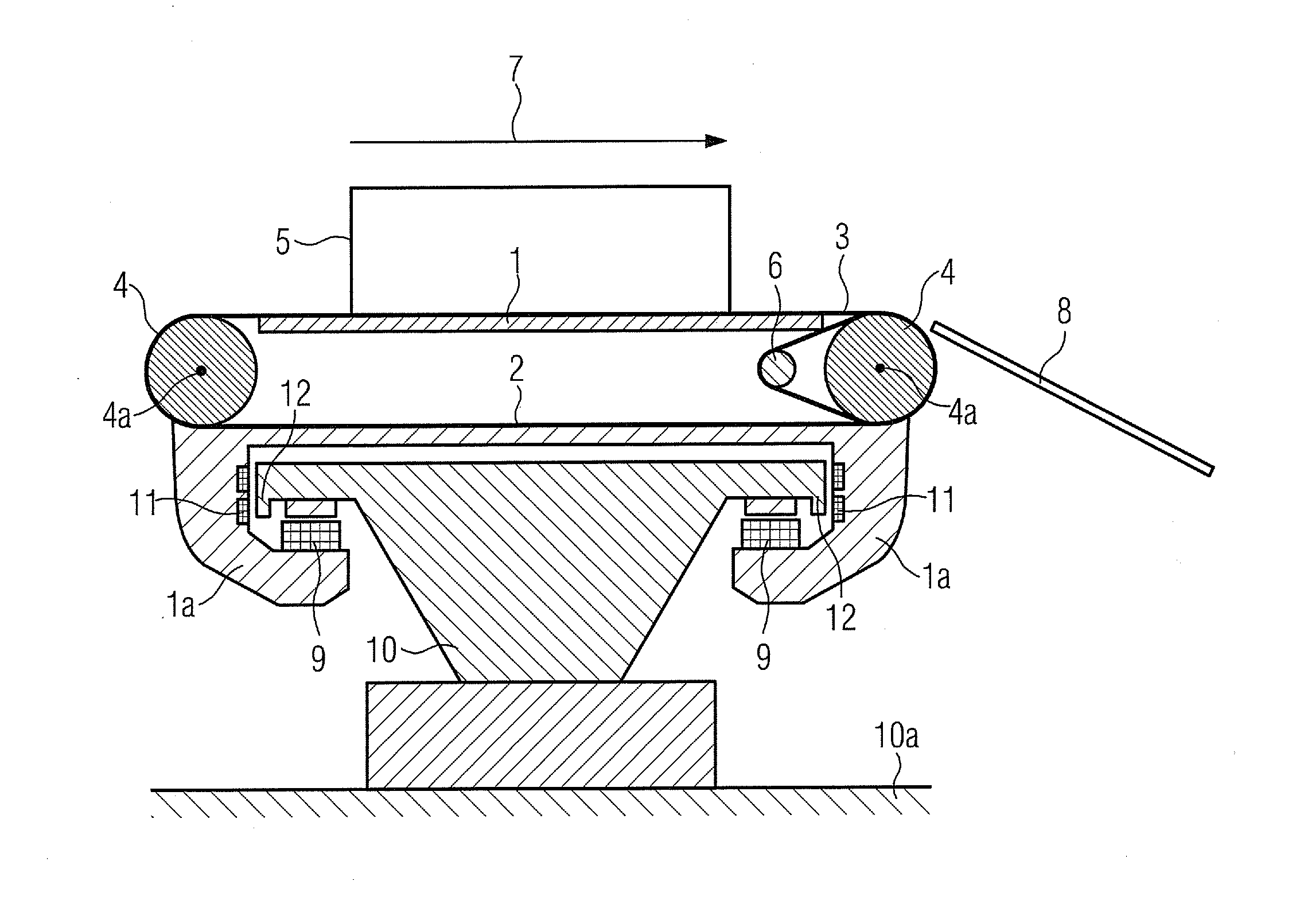 Sorting system for sorting bulk goods