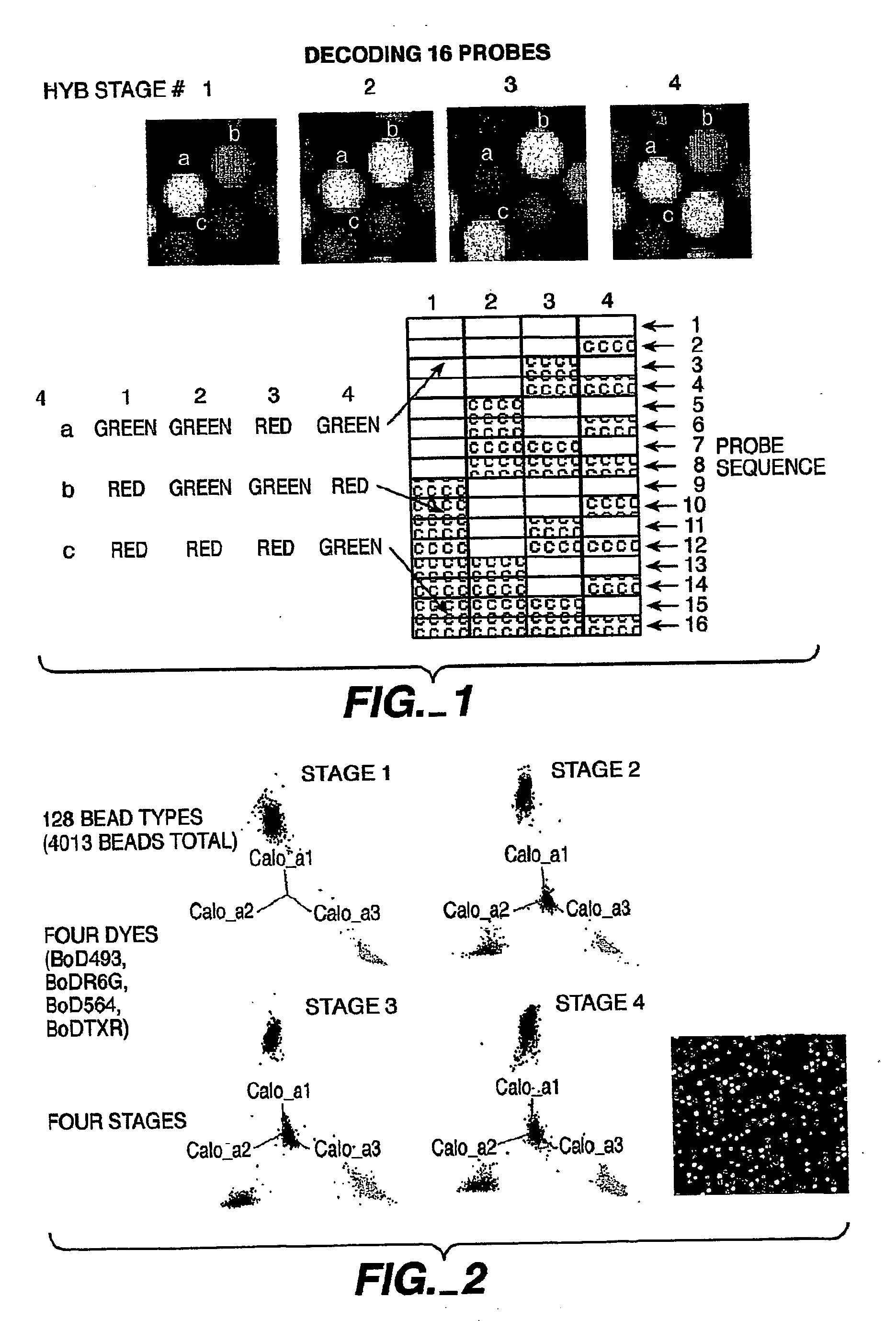 Multiplex decoding of array sensors with microspheres