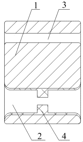 Annular slide device and application method thereof