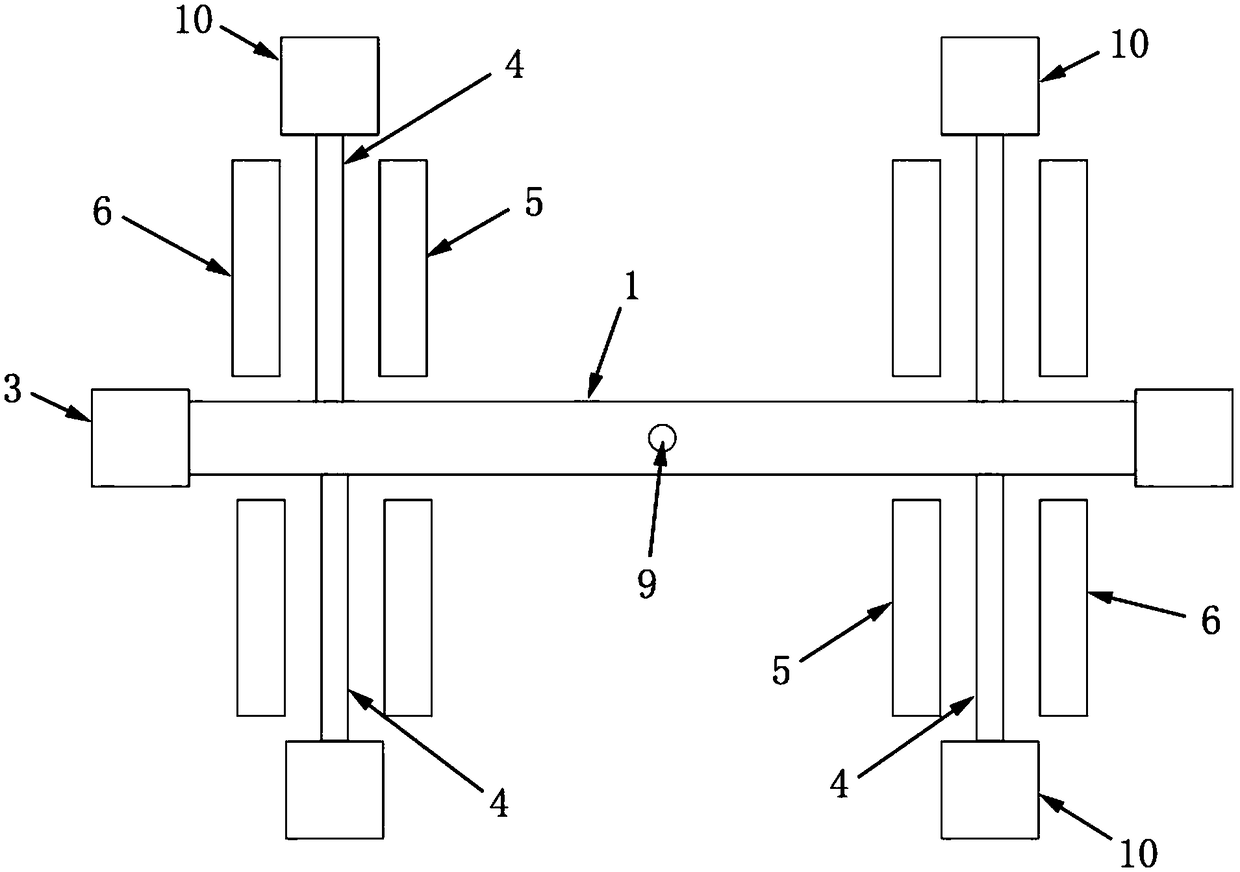 Novel frequency detection resonant magnetometer