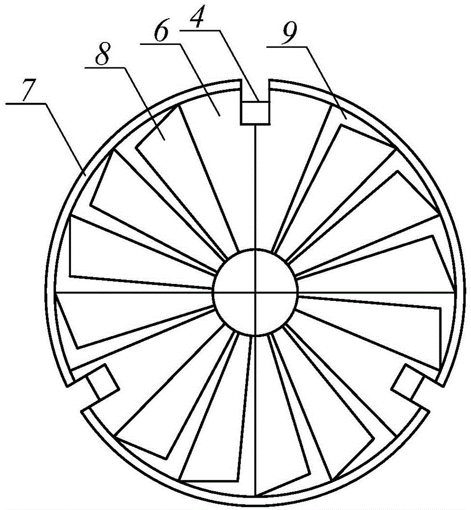 Swirling-flow float valve tower plate