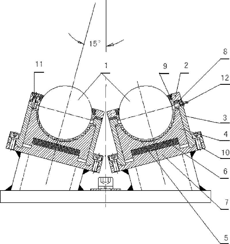 Spherical support device