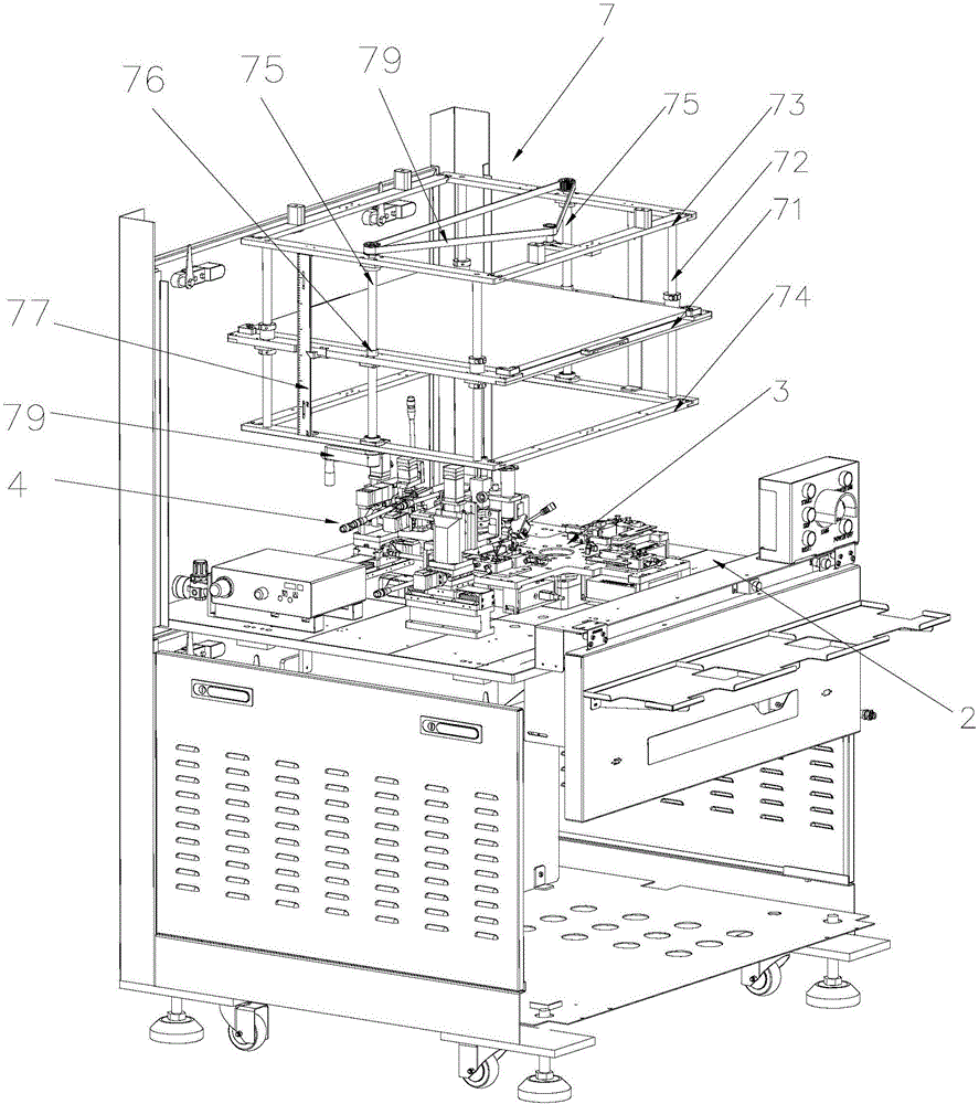 Assembly device for camera module