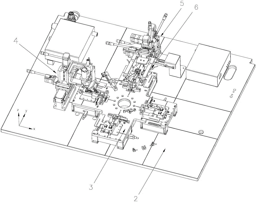 Assembly device for camera module