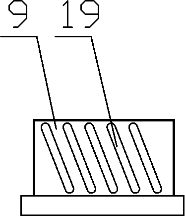 Shunting type elongated mortar stirrer