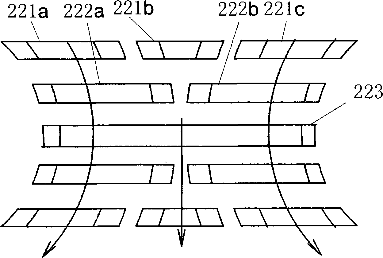 Finned tube type heat converter of air conditioner