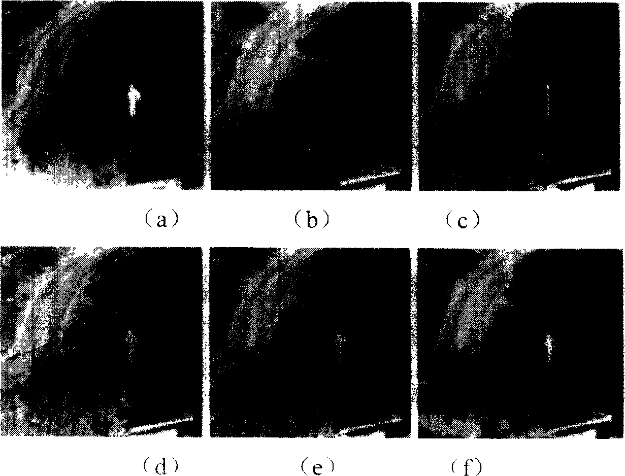 Image merging method based on maximum expectation value and discrete wavelet frame