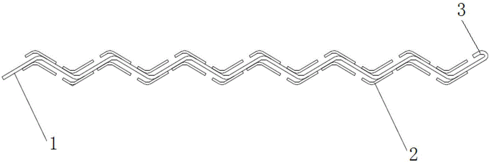 Double hook waveform plate for pressurized water reactor steam generator dryer