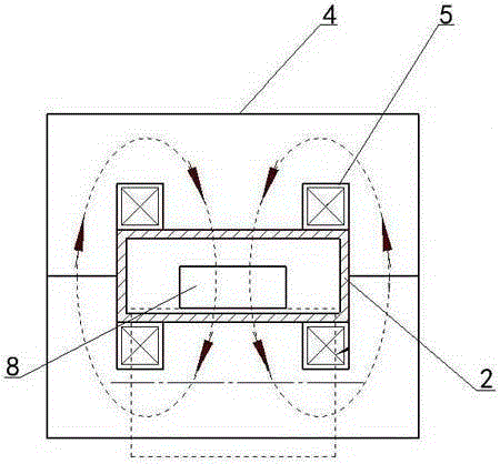 Magnetic gap channel pass-type demagnetizer