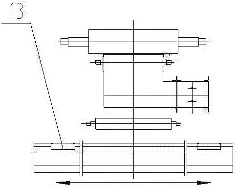 Double-die-head compound interlaced two-component spunbond spunlace non-woven fabric production equipment and production process