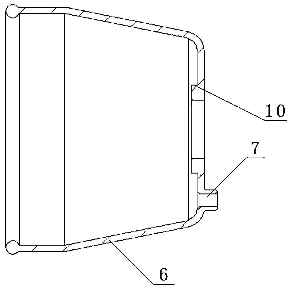 Electromagnetic switch protective structure and mounting method thereof