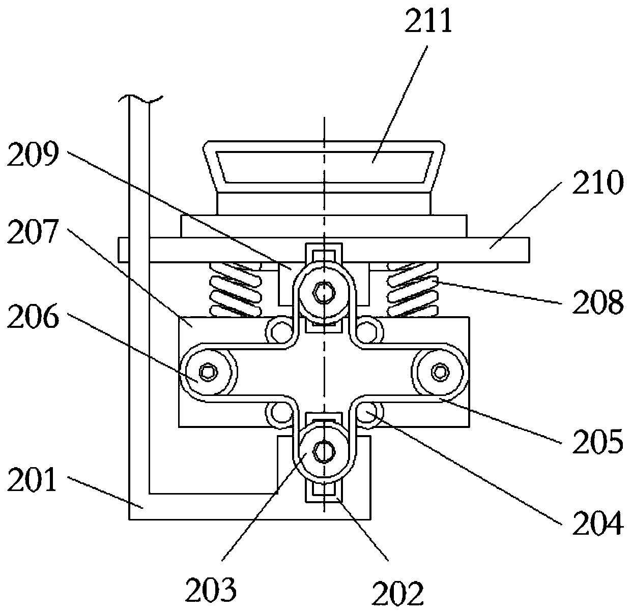 Intelligent cat house capable of realizing automatic feeding