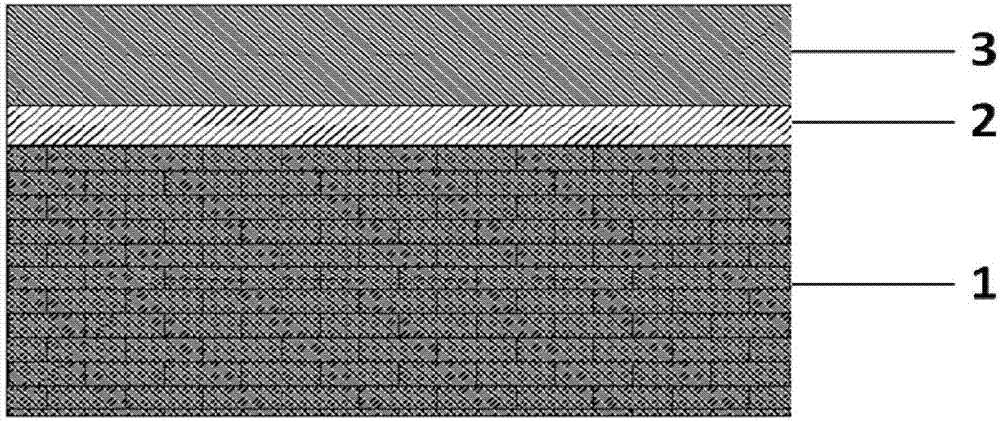 Transparent electrode based on ultra-thin metallic film and preparation method and application thereof