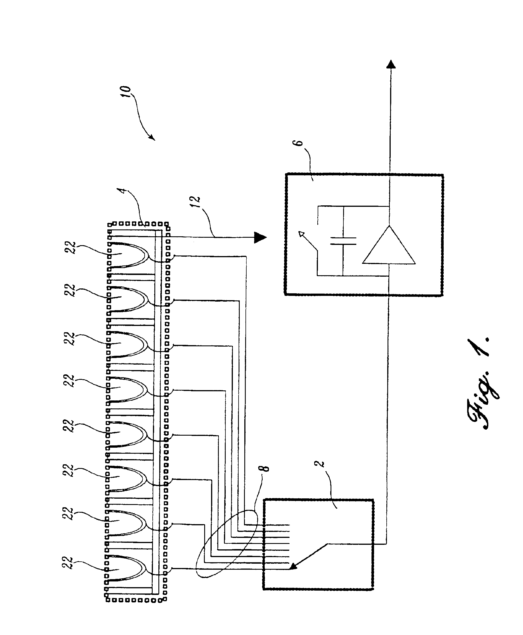 Charged particle beam detection system