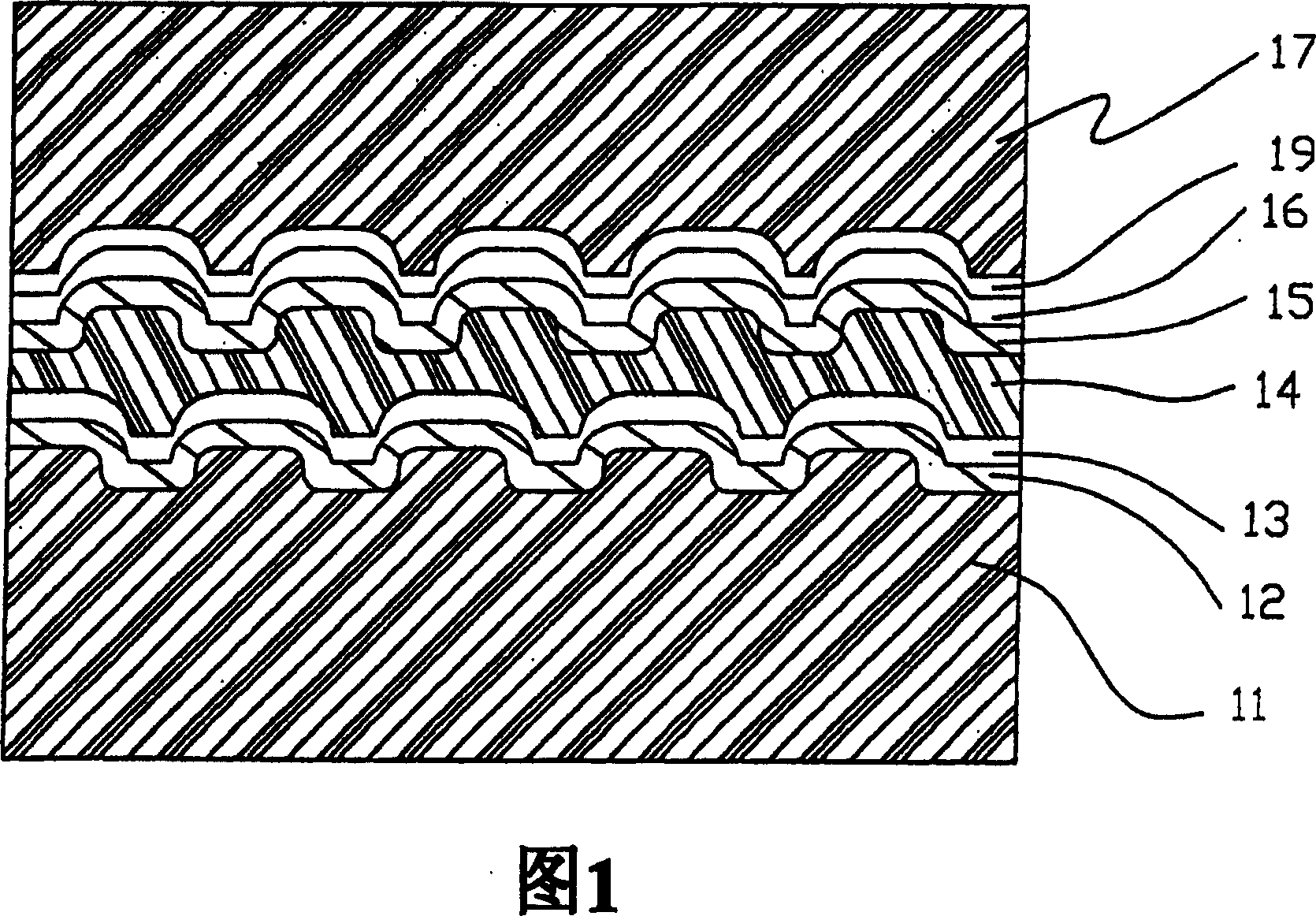 Method of mfg. of form and optical information storage medium