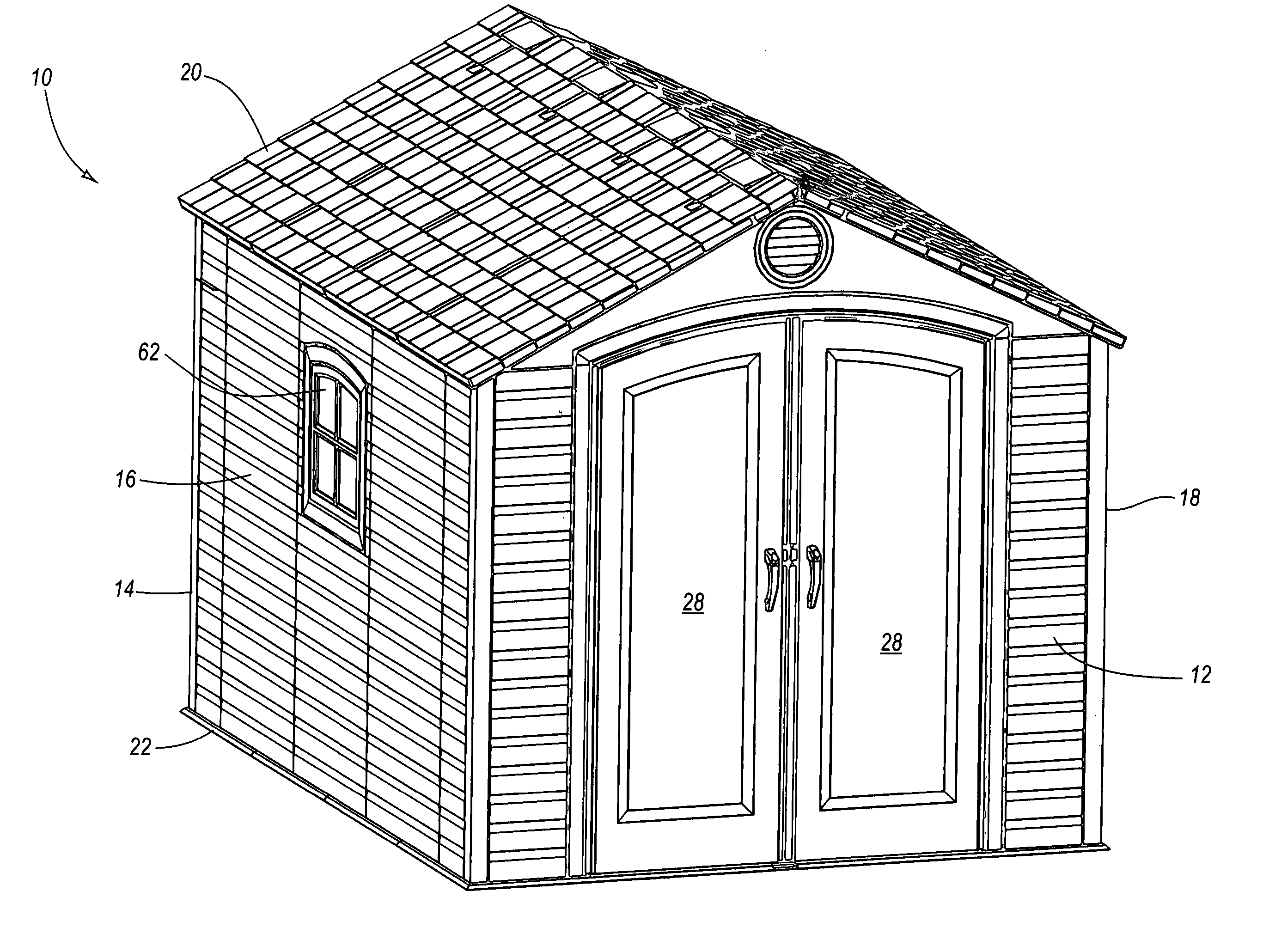 System and method for constructing a modular enclosure