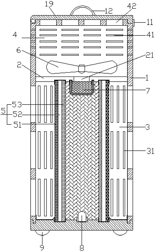 Indoor air purification device