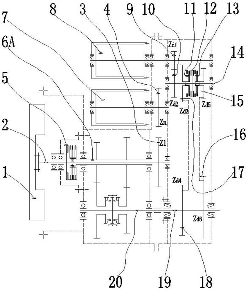 Continuously variable transmission system with double-motor power uninterrupted gear shifting