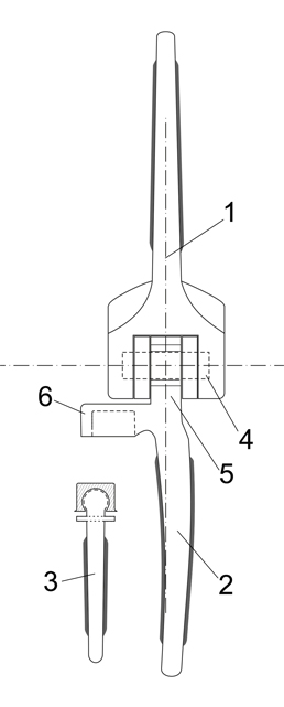 Design method of artificial elbow joint prosthesis with tantalum coating