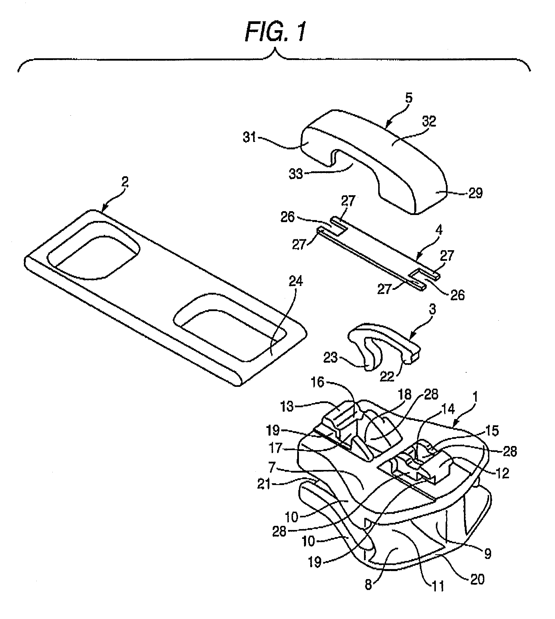 Slider for slide fastener with automatic stopper