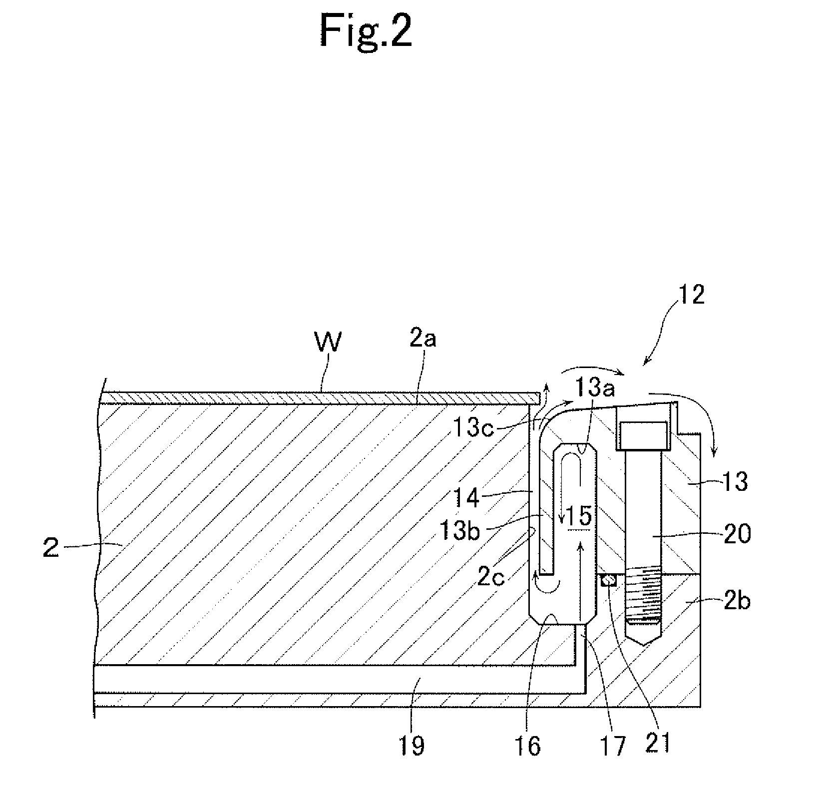 Purge gas assembly