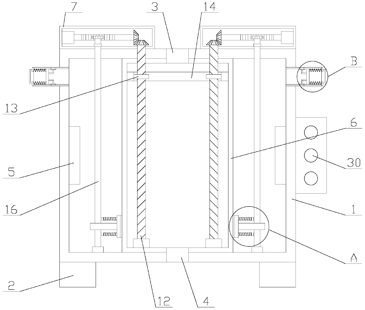 Convenient-to-discharge high-reliability fermentation equipment used for yogurt