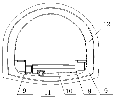 Plugging and draining combined treatment method for water leakage at tunnel secondary lining construction joint