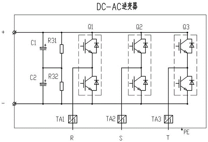 Integrated passenger train inverting module and inverter box