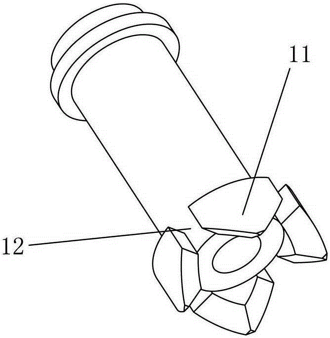 A button valve core and a faucet