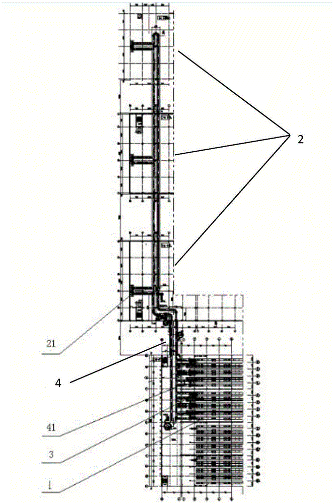 Full-automatic medicine storage system based on annular rail guide vehicle system