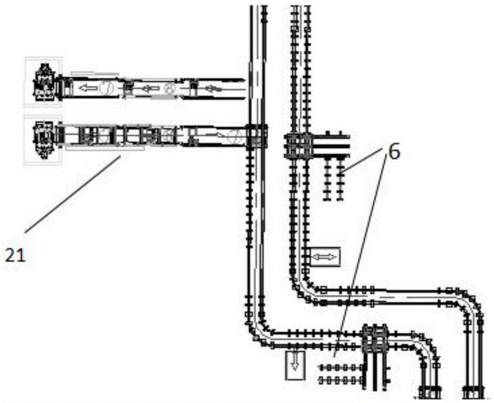 Full-automatic medicine storage system based on annular rail guide vehicle system