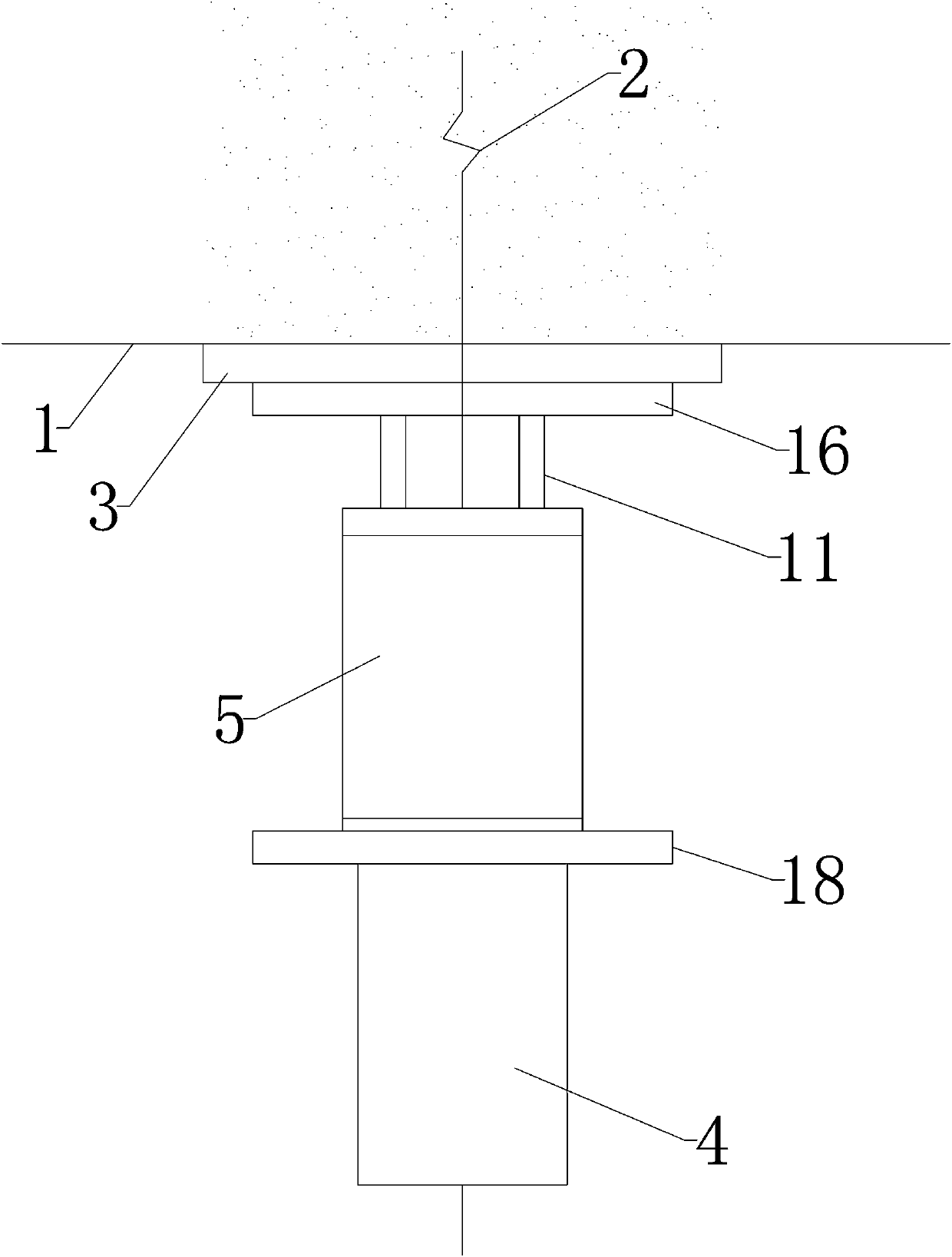 Anchor withdrawing and yielding device