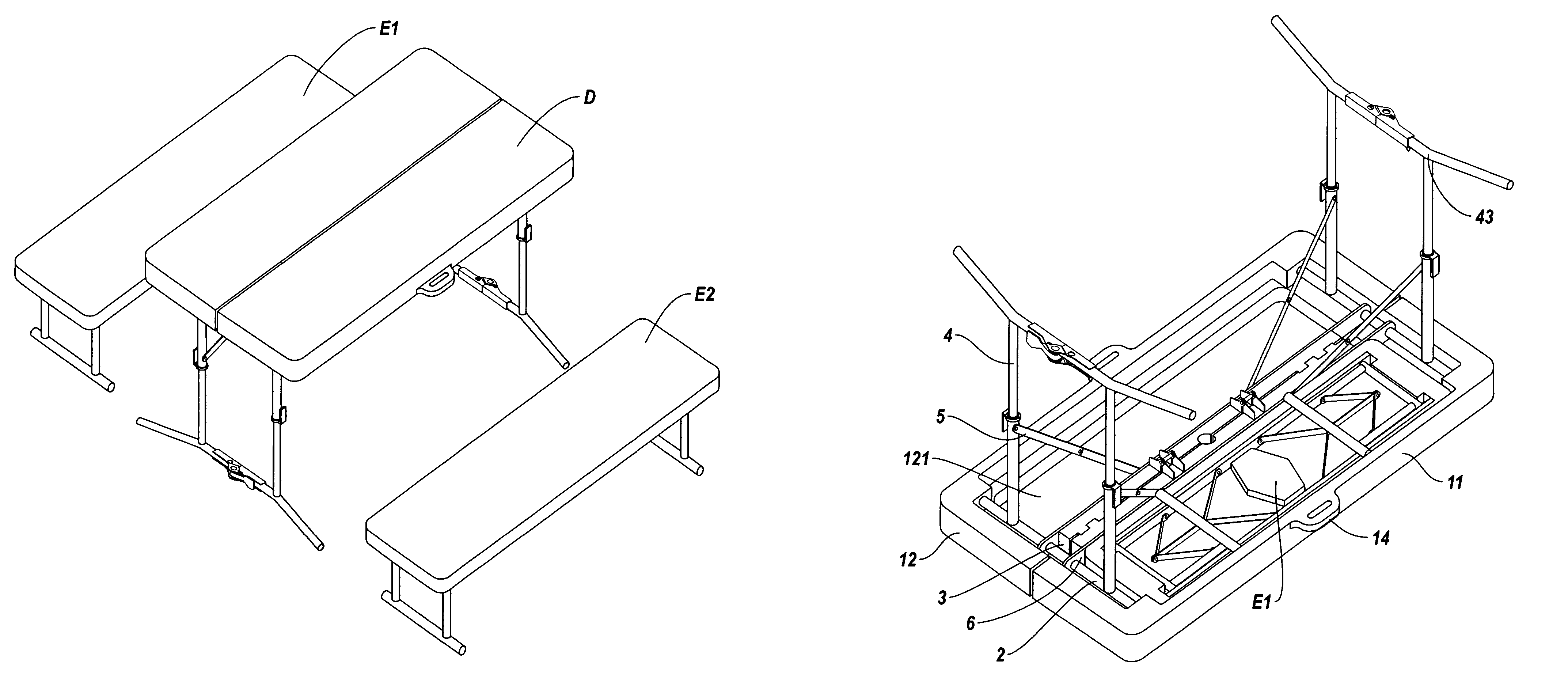 Picnic table