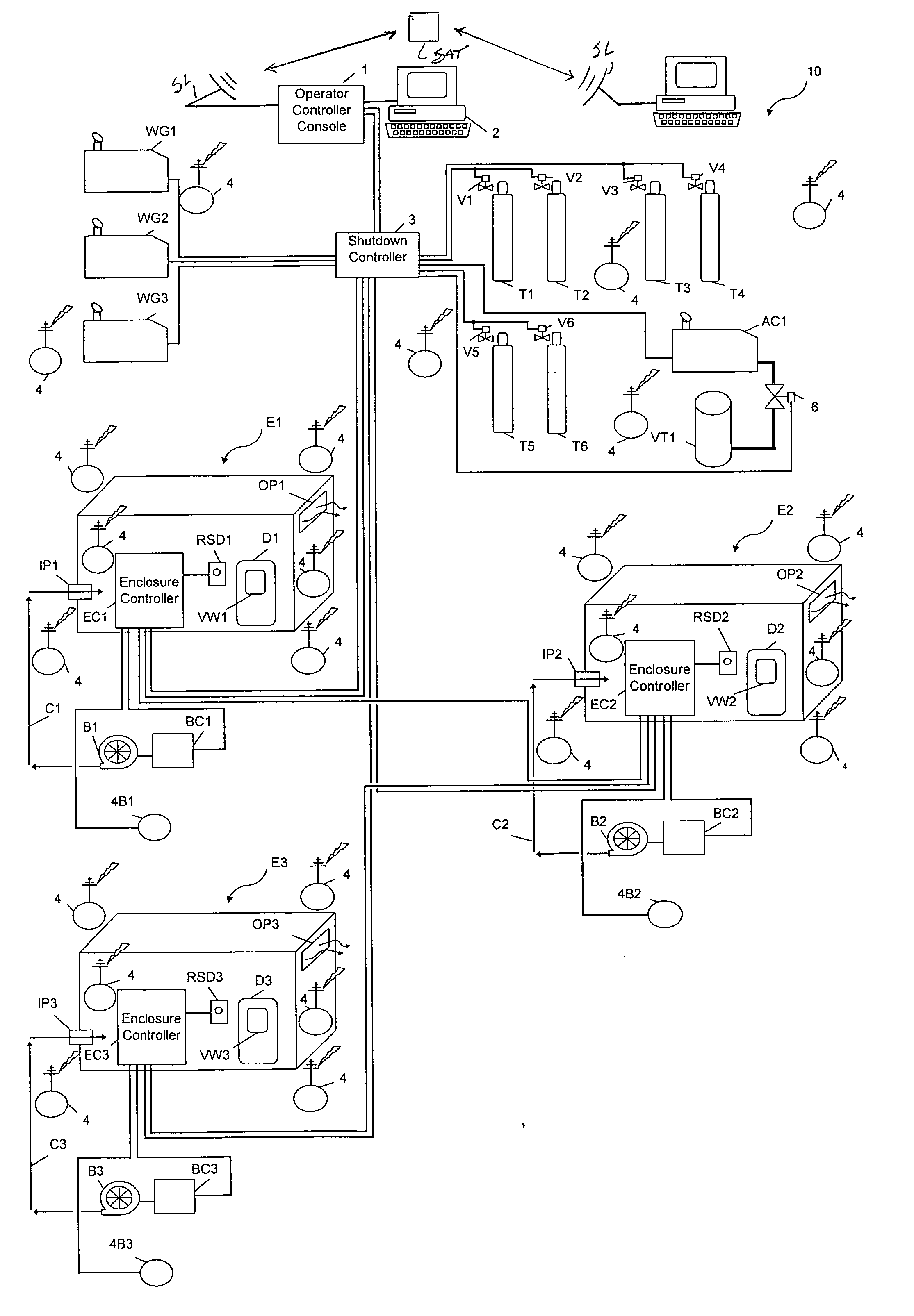 Enclosure system allowing for hot work within the vicinity of flammable and combustible material