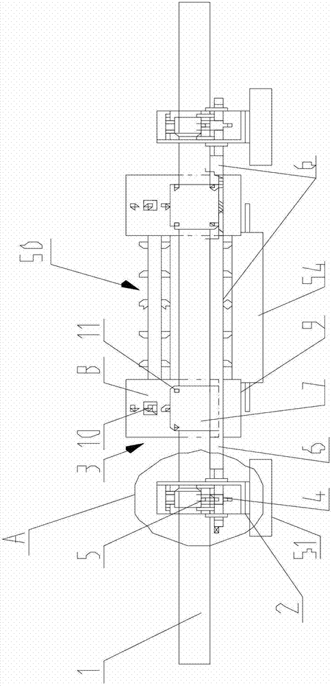 Electrodeless adjusting and aligning device of welded nets