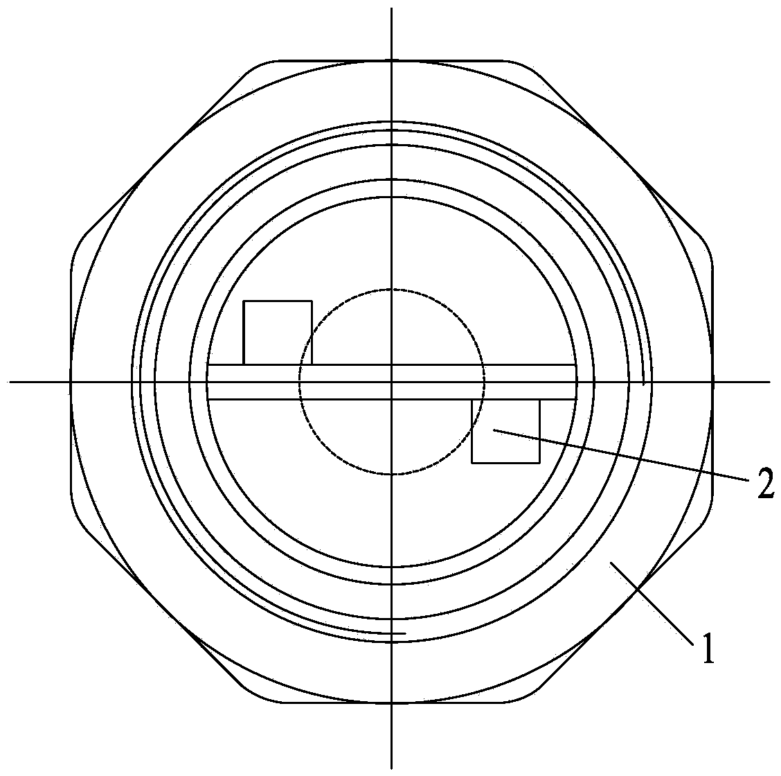 Novel atomizing spray nozzle