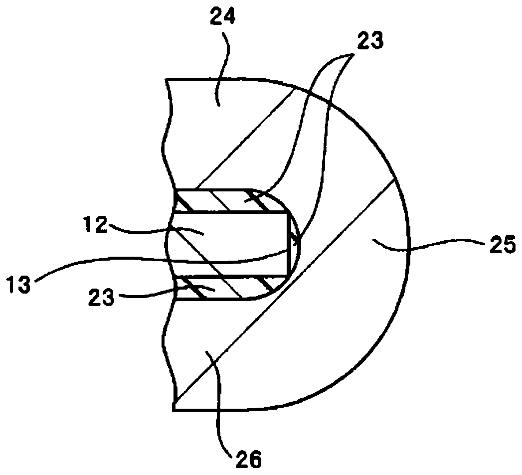 Product with slide fastener and method for manufacturing product with slide fastener