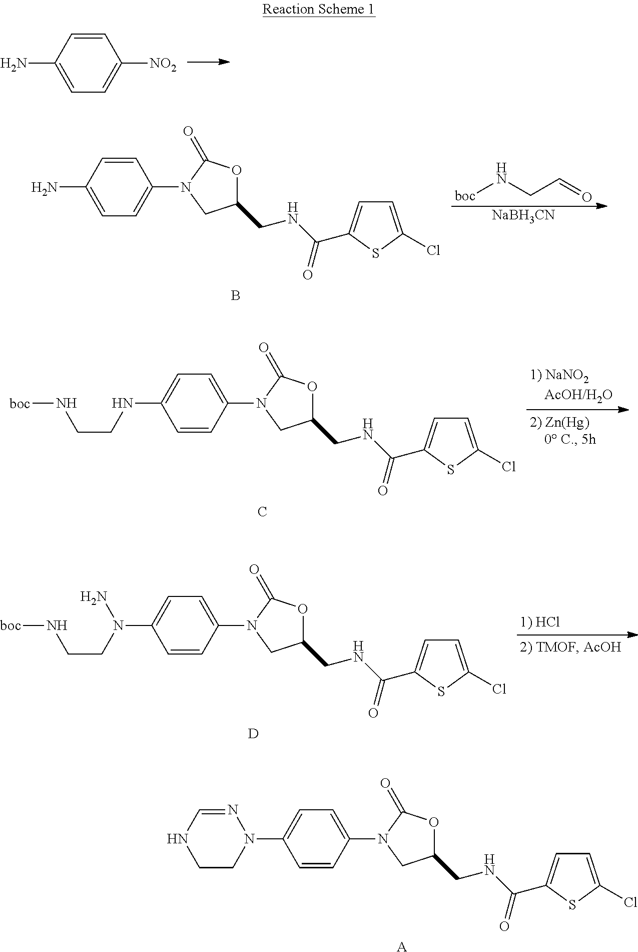 Method for preparing 5-chloro-N-({(5S)-2-oxo-3-[4-(5,6-dihydro-4H-[1,2,4]triazin-1-yl)phenyl]-1,3-oxazolidin-5-yl}methyl) derivative and intermediate used therein